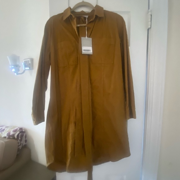 Everlane Dresses & Skirts - NWT — EVERLANE shirt dress in burnt tan